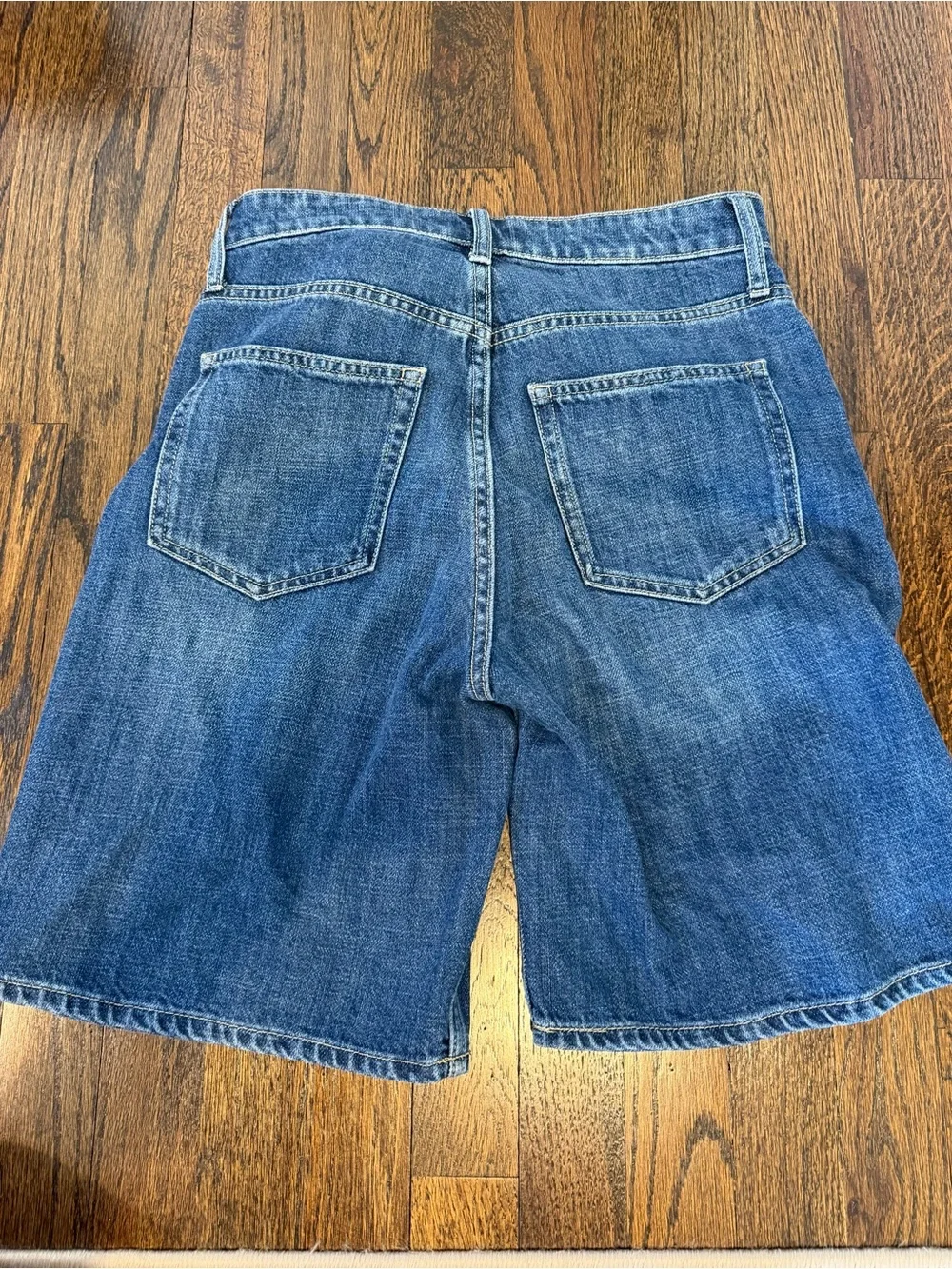 H&M Blue Denim Shorts - Classic Casual Bermuda short